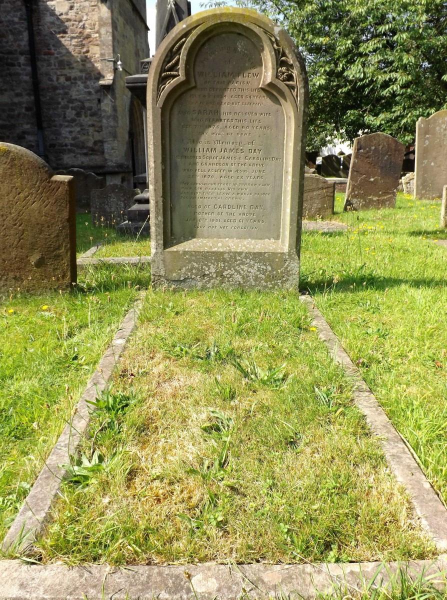 William & Sarah Gravesite - All Saints Anglican Church, Long Ashton